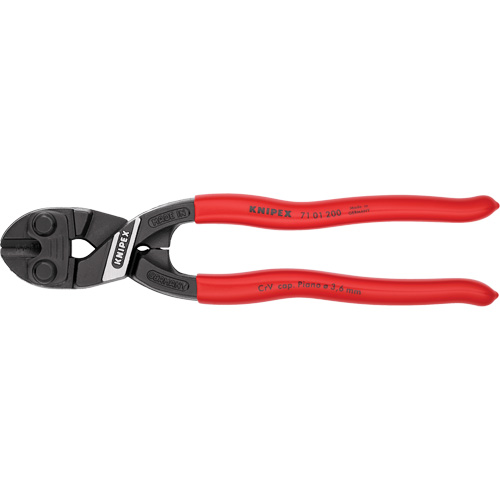 CoBolt&reg; High Leverage Compact Bolt Cutters, 8" L, Center Cut Mukwa Safety Services
