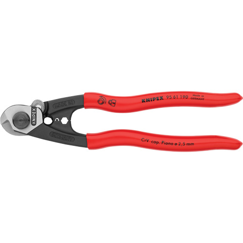 Wire Rope Shears, 7-1/2" Mukwa Safety Services