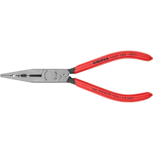 Pince d'&eacute;lectricien 4 en 1 avec fil m&eacute;trique, 6-1/4" lo Mukwa Safety Services