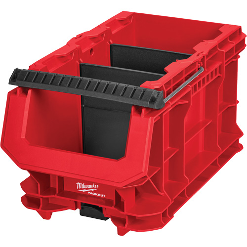 Bac compact PACKOUT, 15-1/2" x 9-1/2" x 8-3/4", Noir/Rouge Mukwa Safety Services