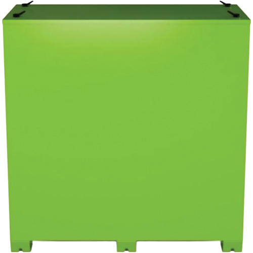 Ventilated Onsite PPE Storage Cabinet, Steel, High-Visibility Lime Green Mukwa Safety Services