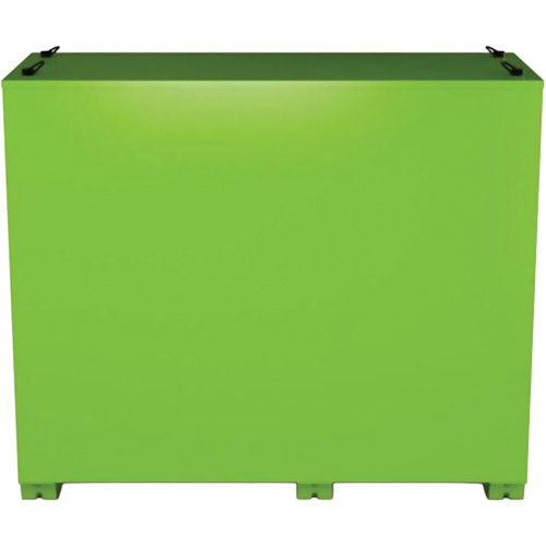 Ventilated Onsite PPE Storage Cabinet, Steel, High-Visibility Lime Green Mukwa Safety Services