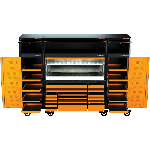 MEGAMOD Mechanics Tool Set in Premium Modular Foam Trays with Tool Storage & Shop Equipment, 1858 Pieces Mukwa Safety Services
