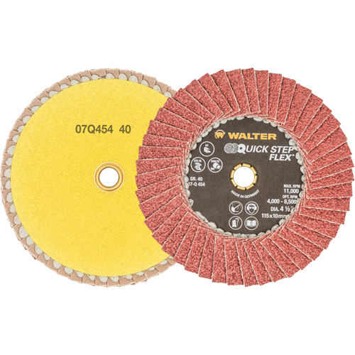 DISQ BLENDER QS 4-1/2 GR40, 4-1/2" x Type 29, Grain 40, Oxyde d'aluminium Mukwa Safety Services