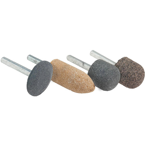 Mounted Point, A11, Ceramic, 7/8" Dia., 2" L, 36 Grit Mukwa Safety Services