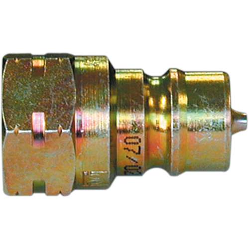 Hydraulic Quick Coupler - Plug, Steel, 3/8" Dia. Mukwa Safety Services