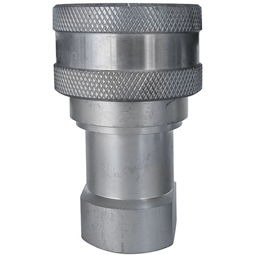 Hydraulic Quick Coupler - Stainless Steel Manual Coupler, Brass/Stainless Steel Mukwa Safety Services