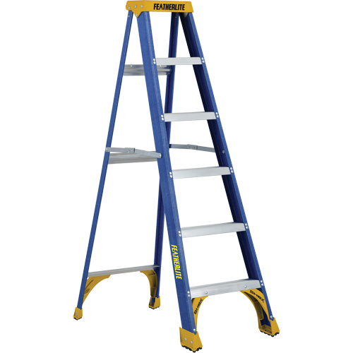 Industrial Duty Stepladders (6300 Series), 7', Fibreglass, 250 lbs. Capacity, Type 1 Mukwa Safety Services
