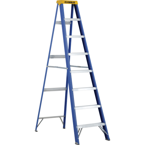 Industrial Duty Stepladders (6300 Series), 8', Fibreglass, 250 lbs. Capacity, Type 1 Mukwa Safety Services