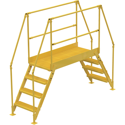 &eacute;chelles de liaison, 91 " Port&eacute;e hors tout, 40" ha x 48" p, 24" Largeur de la marche Mukwa Safety Services