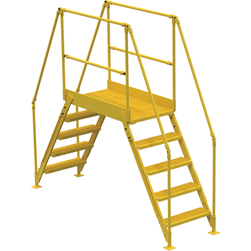&eacute;chelles de liaison, 103-1/2" Port&eacute;e hors tout, 50" ha x 48" p, 24" Largeur de la marche Mukwa Safety Services