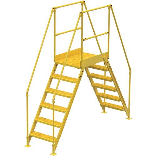 &eacute;chelles de liaison, 104" Port&eacute;e hors tout, 60" ha x 36" p, 24" Largeur de la marche Mukwa Safety Services