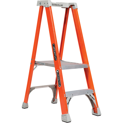 Escabeaux industriels robustes Pro Platform (s&eacute;rie FXP1700), 2', Cap. De 300 lb Mukwa Safety Services