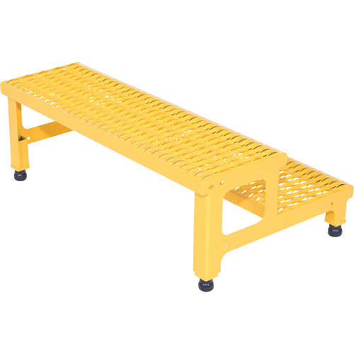 Plate-forme ajustable Step-Mate, 2 marche(s), 36-3/16" la x 22-7/8" lo x 15-1/4" h, Capacit&eacute; 500 lb Mukwa Safety Services