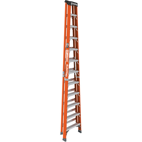 Step Ladder, 12', Fibreglass, 375 lbs. Capacity, Type 1AA Mukwa Safety Services