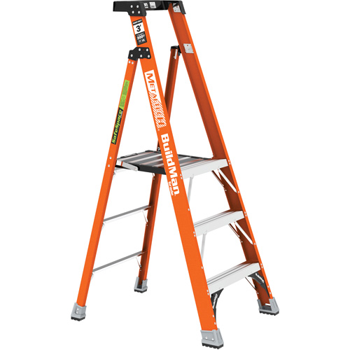Escabeau avec plateforme Safespace, 3', Cap. De 300 lb Mukwa Safety Services
