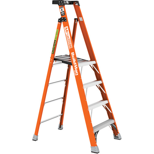 Escabeau avec plateforme Safespace, 4', Cap. De 300 lb Mukwa Safety Services