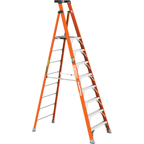 Escabeau avec plateforme Safespace, 8', Cap. De 300 lb Mukwa Safety Services