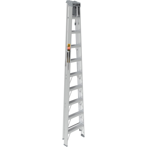 Escabeau avec plateau &agrave; peinture, 10', Aluminium, Capacit&eacute; 225 lb, Type 2 Mukwa Safety Services