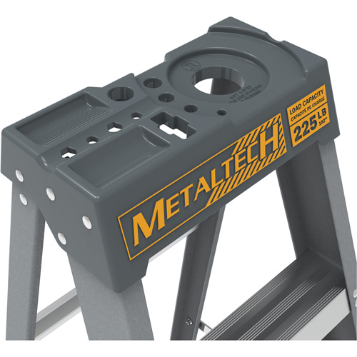 Step Ladder, 6', Fibreglass, 225 lbs. Capacity, Type 2 Mukwa Safety Services