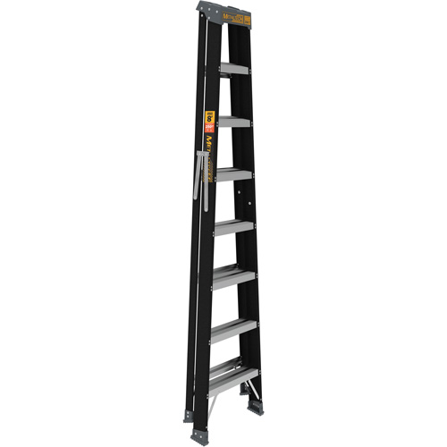 Escabeau, 8', Fibre de verre, Capacit&eacute; 250 lb, Type 1 Mukwa Safety Services