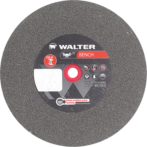 Bench Grinding Wheels, 8" x 1-1/4", 1" Arbor, 1 Mukwa Safety Services
