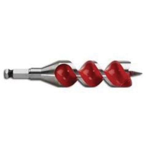 Ship Auger Drill Bit, 1-1/2" Diameter, 4" Flute, 7/16" Hex Shank Mukwa Safety Services