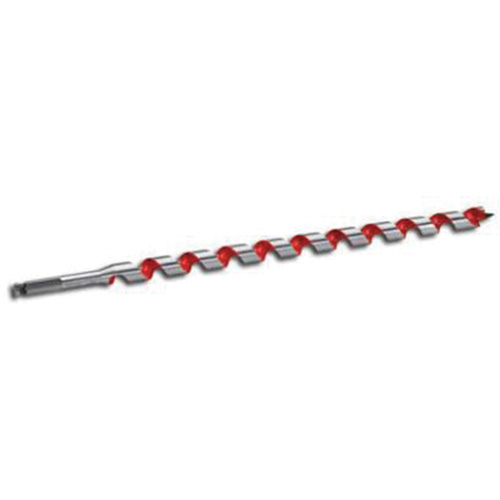 Longue m&egrave;che h&eacute;licoidale pour perceuse, Diam&egrave;tre de 7/8", Cannelure 15", Tige 7/16" hexagonal Mukwa Safety Services