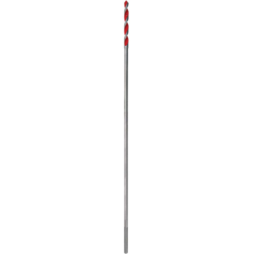 Foret d'installation de c&acirc;bles pour petits appareils, 1/4", Acier rapide, Cannelure 4" Mukwa Safety Services