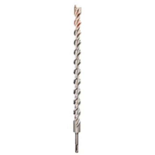 Foret &agrave; 2 cannelures pour perceuse &agrave; percussion M/2, 1", Tige SDS-Plus, Carbure Mukwa Safety Services