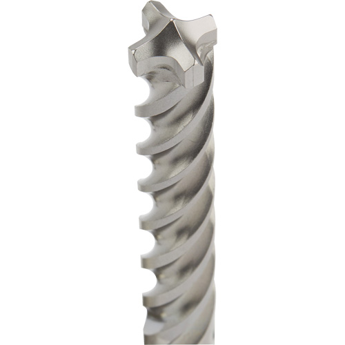 MX4 4-Cutter SDS-Plus Rotary Hammer Drill Bit, 5/8", SDS-Plus Shank, Carbide Mukwa Safety Services
