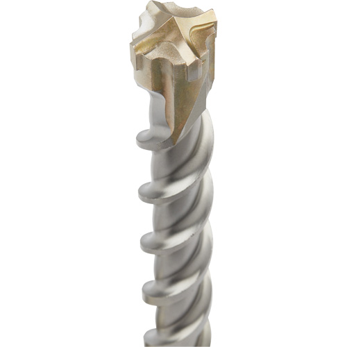 MX4 4-Cutter SDS-Plus Rotary Hammer Drill Bit, 1", SDS-Plus Shank, Carbide Mukwa Safety Services