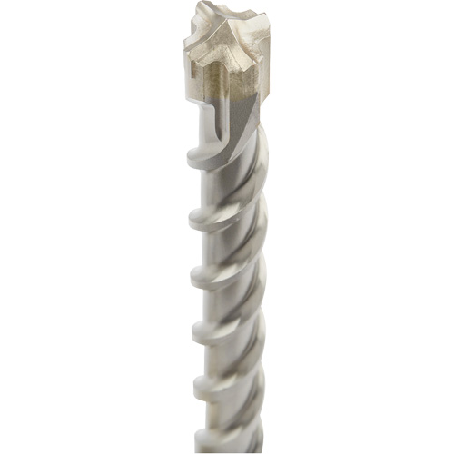 MX4 4-Cutter SDS-Plus Rotary Hammer Drill Bit, 1", SDS-Plus Shank, Carbide Mukwa Safety Services