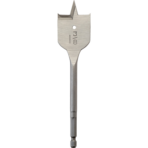 M&egrave;che plate, Diam&egrave;tre de 1-3/8", Tige 1/4" hex, Longeur de 6-3/4" Mukwa Safety Services