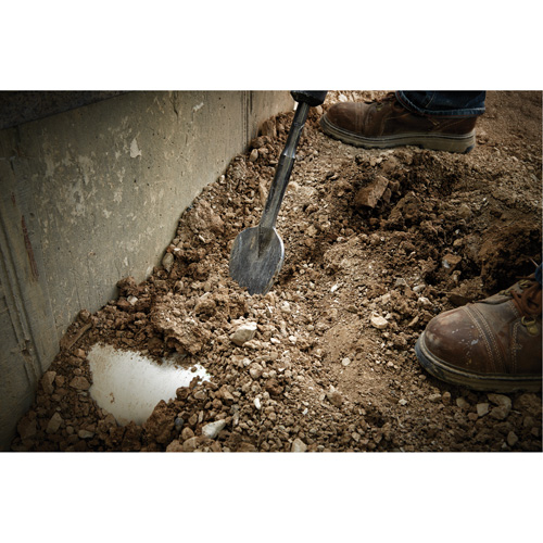 Clay Spade Bit, 5-1/2", Hex Shank, High Speed Steel Mukwa Safety Services