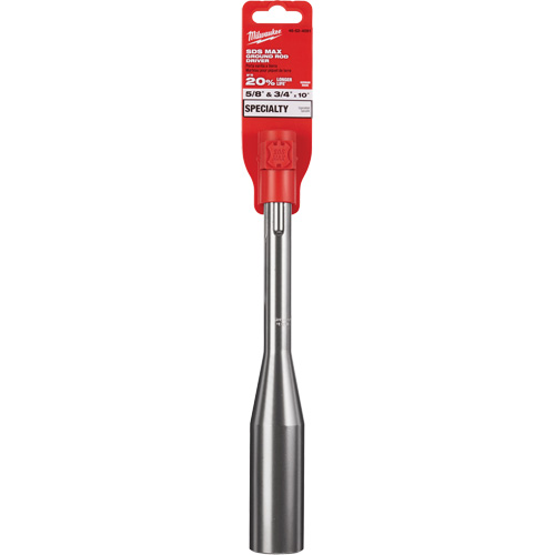 Marteau pour tige de mise &agrave; la terre SDS-Max, Embout 3/4"/5/8", Prise 3/4", Longueur 10" Mukwa Safety Services
