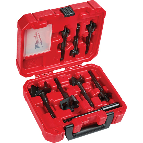 Contractor's Selfeed Bit Kit, 7 Pieces, High Speed Steel Mukwa Safety Services