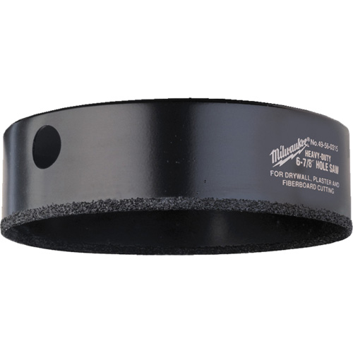 Scie-cloche pour &eacute;clairage encastr&eacute;, 4-3/8", Profondeur de la coupe 1", Carbure Mukwa Safety Services
