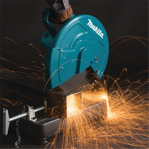 Scies &agrave; tronçonner, 14", 3800 tr/min &agrave; vide, 120 V, 15 A Mukwa Safety Services