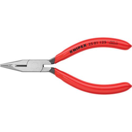 Long Nose Pliers with Cutter, 5" L Mukwa Safety Services