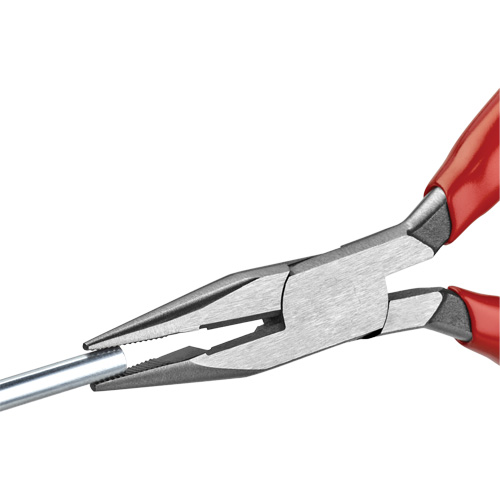 Long Nose Pliers with Cutter, 5" L Mukwa Safety Services