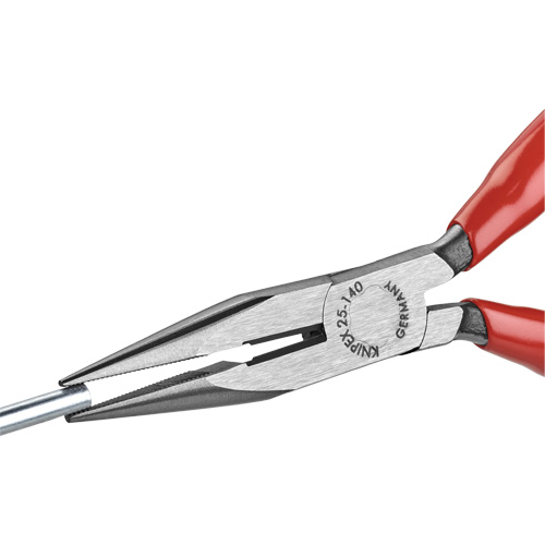 Long Nose Pliers with Cutter, 5-1/2" L Mukwa Safety Services