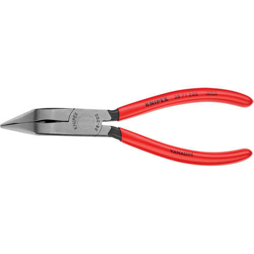 8" Long Nose 70° Angled Pliers without Cutter Mukwa Safety Services