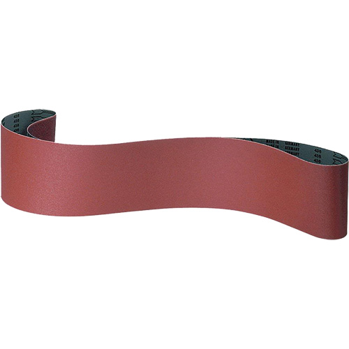 Courroie en &eacute;toffe, 4" la x 36" lo, Oxyde d'aluminium, Grain 80 Mukwa Safety Services