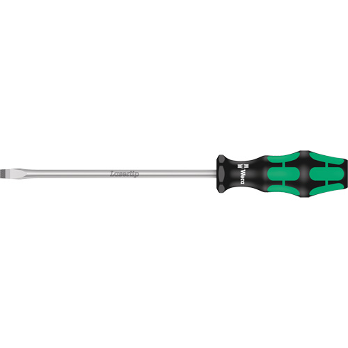 Tournevis pour vis &agrave; fente conique, Tige de 5/16", Ronde, 11-1/8" lo, Prise en Plastique Mukwa Safety Services