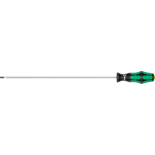 Slotted Screwdriver, 5/32" Tip, Round, 15-3/4" L, Plastic Handle Mukwa Safety Services