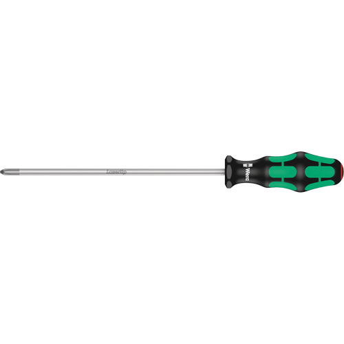 Phillips Screwdriver, #2, 12" L, Plastic Handle Mukwa Safety Services