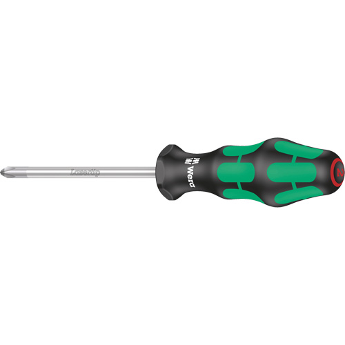Tournevis Phillips, Tige de #4, Ronde, 12-3/16" lo, Prise en Plastique Mukwa Safety Services