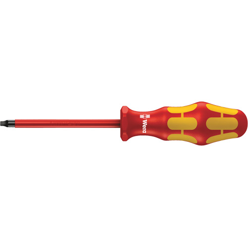 Tournevis isol&eacute; Square Plus, Tige de #2, Ronde, 8-1/16" lo, Prise en Plastique Mukwa Safety Services