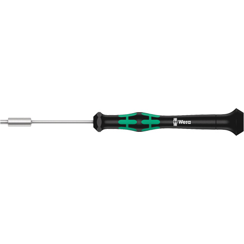Micro Socket Screwdriver, 2.0 mm Drive, 6-3/16" L, Non Magnetic Mukwa Safety Services